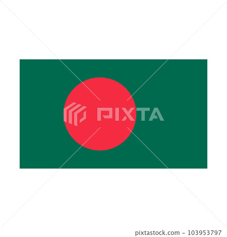 Bangladesh Flag 103953797