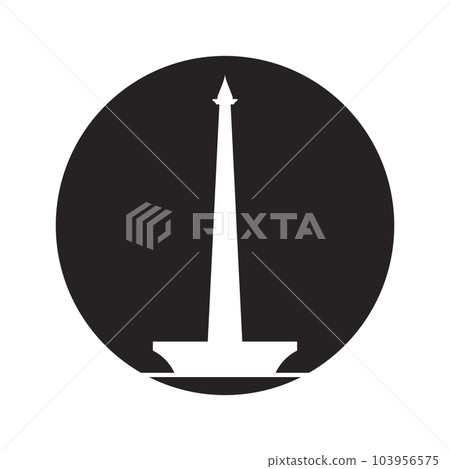 monas monument icon monas monument icon 103956575