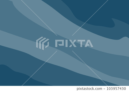 Abstract background texture of wave lines in trendy grange shade blue. Wintertime. Vector. EPS 103957430