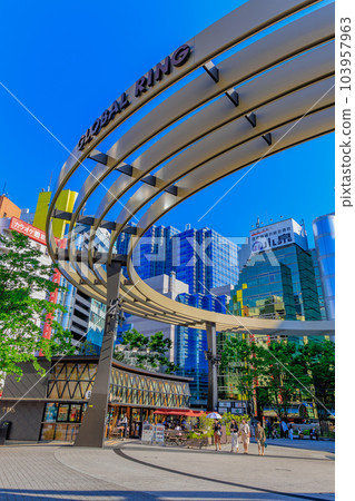 Tokyo, Toshima Ward, Ikebukuro West Exit Cityscape, Ikebukuro West Exit Park Tokyo, Toshima Ward, Ikebukuro West Exit Cityscape, Ikebukuro West Exit Park 103957963