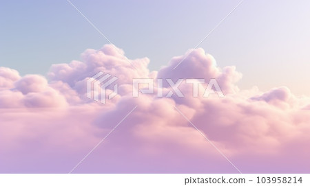 Beautiful sky on colorful gentle light day background.Picturesque Beautiful sky on colorful gentle light day background.Picturesque 103958214