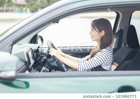 Drive female travel Drive female travel 103960771