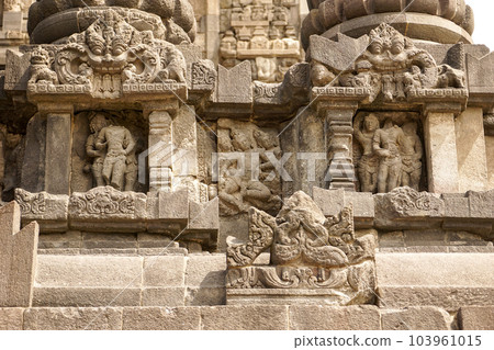 Exquisite carvings at Prambanan Temple 103961015