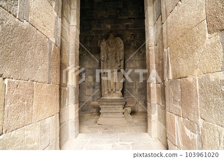 Stupa space of Prambanan Temple Stupa space of Prambanan Temple 103961020