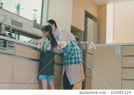 廚房 兒童 孩子 103961124