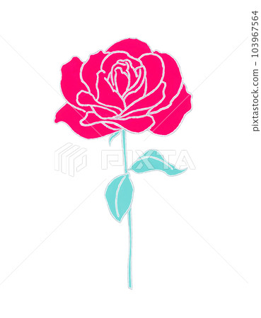 一朵玫瑰花 103967564