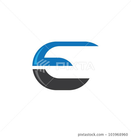 Letter e symbol illustration-插圖素材 [103968960] - PIXTA圖庫