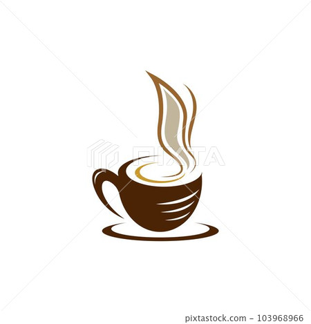 Coffee cup symbol vector icon 103968966