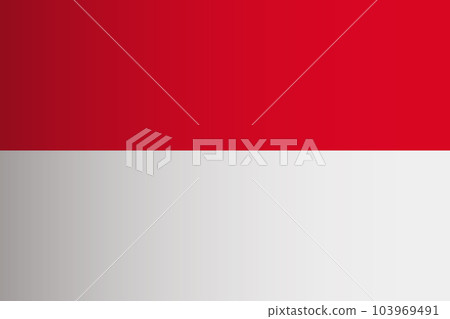 黑暗的印度尼西亞國旗。向量。 103969491