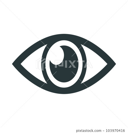 A simple and clean eye icon. vector. 103970416