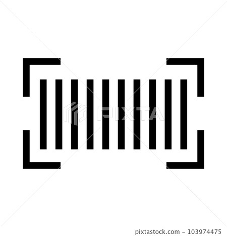 barcode reading. Merchandise inventory management. vector. barcode reading. Merchandise inventory management. vector. 103974475