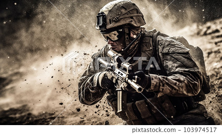 戰爭視線（生成 ai） 103974517