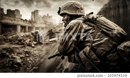 戰爭視線（生成 ai） 103974519