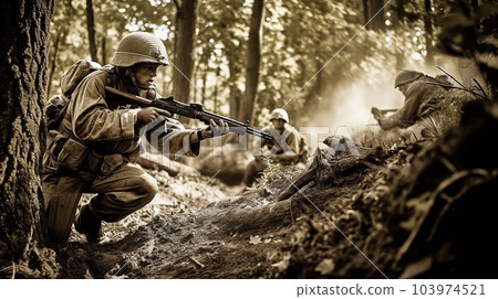 戰爭視線（生成 ai） 103974521