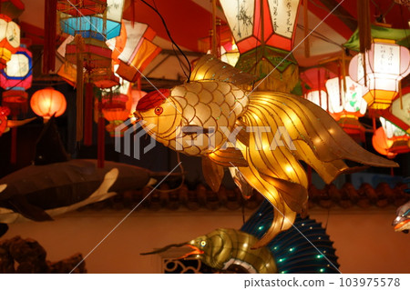 Nagasaki Lantern Festival Goldfish Nagasaki Lantern Festival Goldfish 103975578