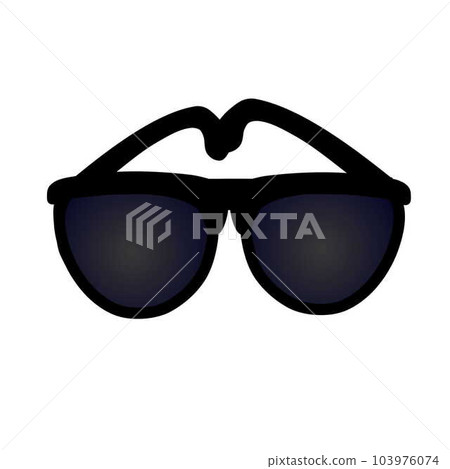 黑色墨鏡插畫 103976074