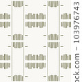 Bohemian lines boho dots background pattern, modern elegant greengeometric graphics, stripe lines 103976743