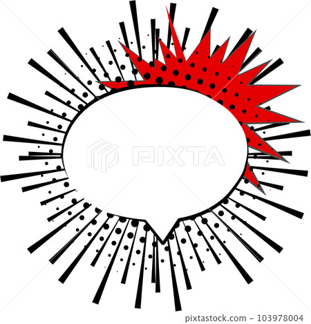 Pop art polka dot halftone speech bubble balloon icon sticker memo keyword planner text box banner, flat png transparent element design Pop art polka dot halftone speech bubble balloon icon sticker memo keyword planner text box banner, flat png transparent element design 103978004