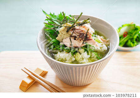 Salted Mackerel Chazuke 103978211