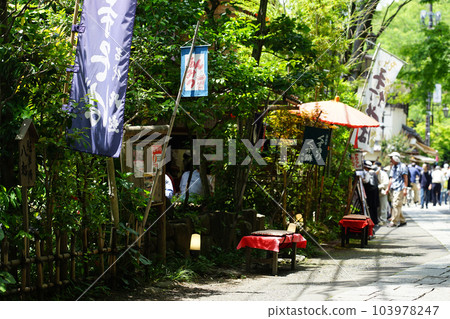 繁華的深大寺（東京都調布市） 103978247