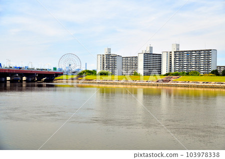 舞濱大橋/舊江戶川（東京方向）（東京都江戶川區）[2023年6月] 103978338