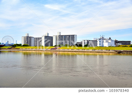 舞濱大橋/舊江戶川（東京方向）（東京都江戶川區）[2023年6月] 103978340