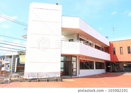 蟹江町風景 蟹江中央公會堂 103982291