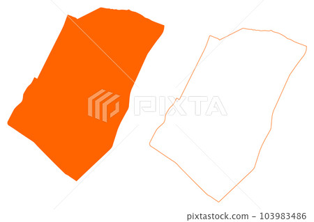 Hillegom town and municipality (Kingdom of the Netherlands, Holland, South Holland or Zuid-Holland province) map vector illustration, scribble sketch map Hillegom town and municipality (Kingdom of the Netherlands, Holland, South Holland or Zuid-Holland province) map vector illustration, scribble sketch map 103983486