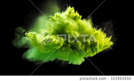 Beautiful abstract art with colorful splash 3d for banners, flyers, posters, design 103983830