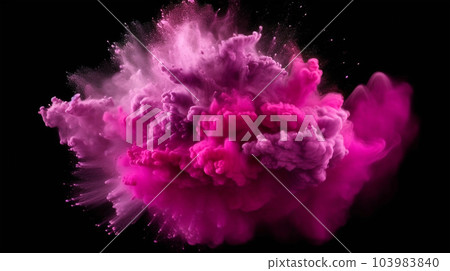 Beautiful abstract art with colorful splash 3d for banners, flyers, posters, design 103983840