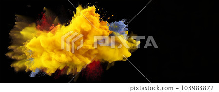 Beautiful abstract art with colorful splash 3d for banners, flyers, posters, design Beautiful abstract art with colorful splash 3d for banners, flyers, posters, design 103983872