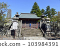 Narita, Japan - Seiryu Gongen-do Hall or Myokengu Hall, ancient building in Naritasan Shinshoji temple located in central Narita, Chiba, Japan. 103984391