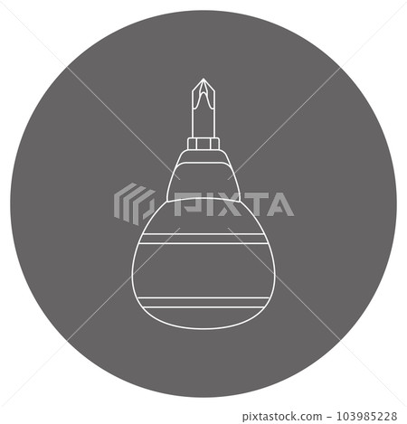 灰背插畫_Stubby Phillips螺絲刀 103985228