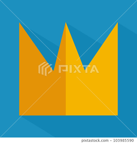 A crown in flat style 103985590