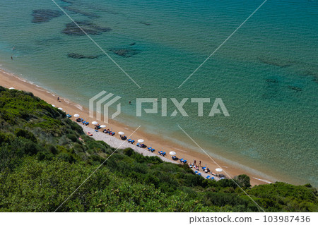 Mirtiotissa, destination for naturists. Corfu's transparent gem. 103987436