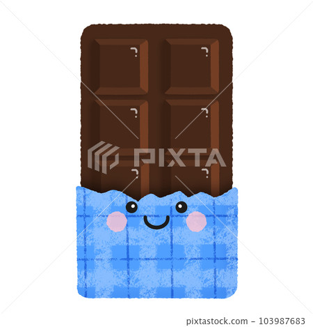 Chocolate bar character Chocolate bar character 103987683