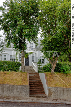 Street Scene in Akureyri - Northern Iceland 103987922