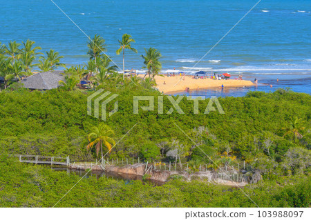 Landscape of Trancoso, Bahia, Brazil 103988097