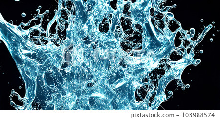 Hyaluron And Collagen Serum water Gel against black background. Splashing of Hyaluron gel. Liquid hyaluronic acid gel splash or Cosmetic lotion Gel texture on black. skincare product. Science and tech Hyaluron And Collagen Serum water Gel against black background. Splashing of Hyaluron gel. Liquid hyaluronic acid gel splash or Cosmetic lotion Gel texture on black. skincare product. Science and tech 103988574