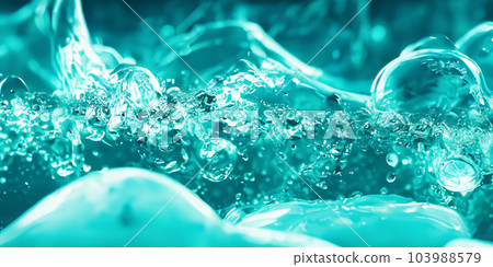 Hyaluron And Collagen Serum water Gel against black background. Splashing of Hyaluron gel. Liquid hyaluronic acid gel splash or Cosmetic lotion Gel texture on black. skincare product. Science and tech Hyaluron And Collagen Serum water Gel against black background. Splashing of Hyaluron gel. Liquid hyaluronic acid gel splash or Cosmetic lotion Gel texture on black. skincare product. Science and tech 103988579