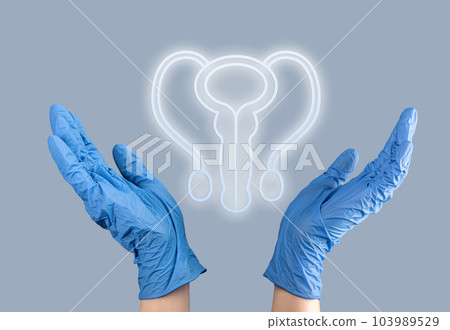 Male genital organ system health concept 103989529