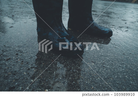 rubber boots, wellies, rain 103989910