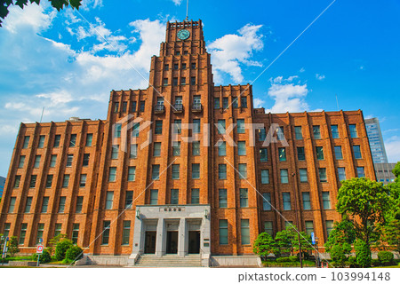 東京日比谷公會堂和市政廳的風景 東京日比谷公會堂和市政廳的風景 103994148
