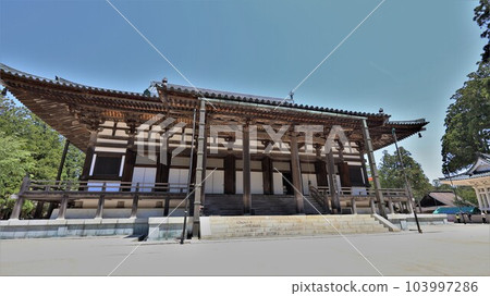 Koyasan Kongobu-ji Temple Kondo(和歌山縣伊東郡高野町)視頻可用 Koyasan Kongobu-ji Temple Kondo(和歌山縣伊東郡高野町)視頻可用 103997286