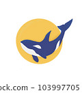Whale in the moon 103997705