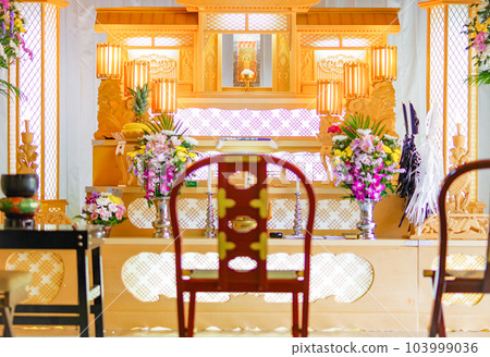 Funeral altar Funeral altar 103999036