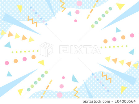 流行和可愛的濃度線背景 流行和可愛的濃度線背景 104000564