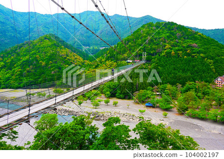 Tanize Suspension Bridge Totsukawa Village, Nara Prefecture 104002197