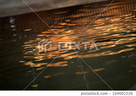 Image of hot spring / bathhouse / night Image of hot spring / bathhouse / night 104002226