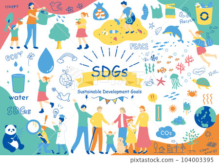 SDGs Sustainable Society Material Collection SDGs Sustainable Society Material Collection 104003395